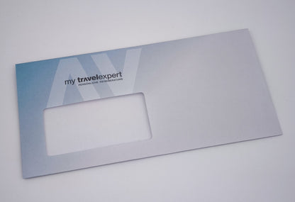 Briefumschlag DIN lang mit Fenster (100 Stück)